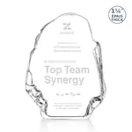 Trophée Lonsdale en cristal optique en forme d’iceberg - Gravure