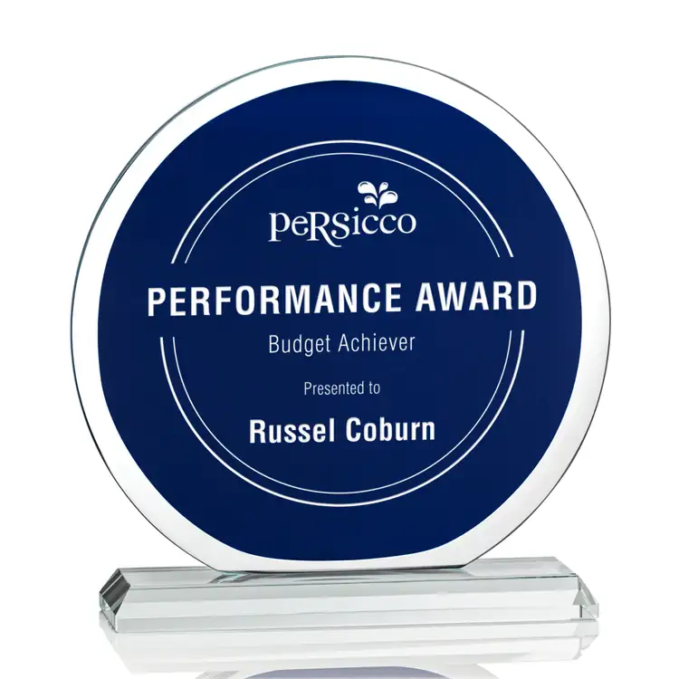 Marcelina Starfire Crystal Award - Laser Engraving #2