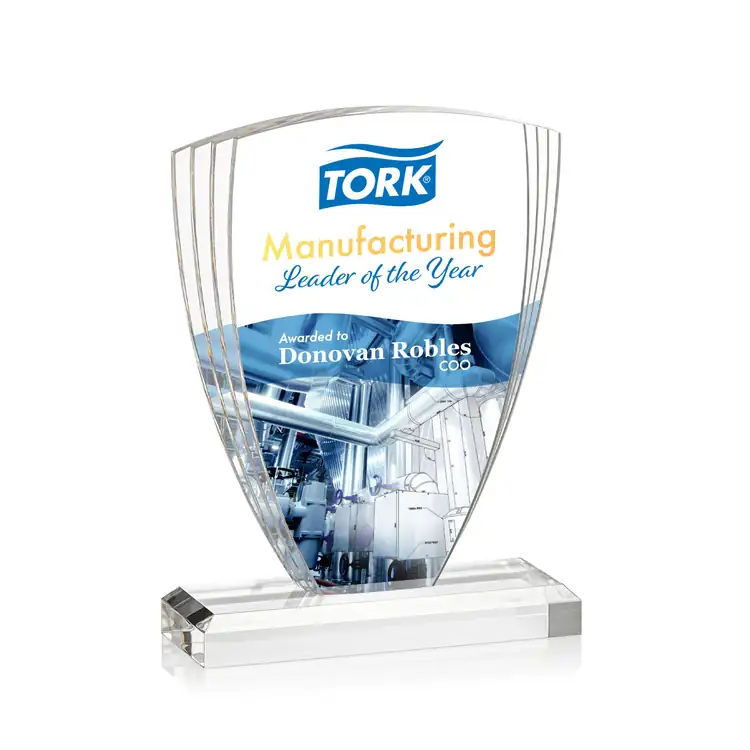 Marcella Acrylic Award Multicolor #2
