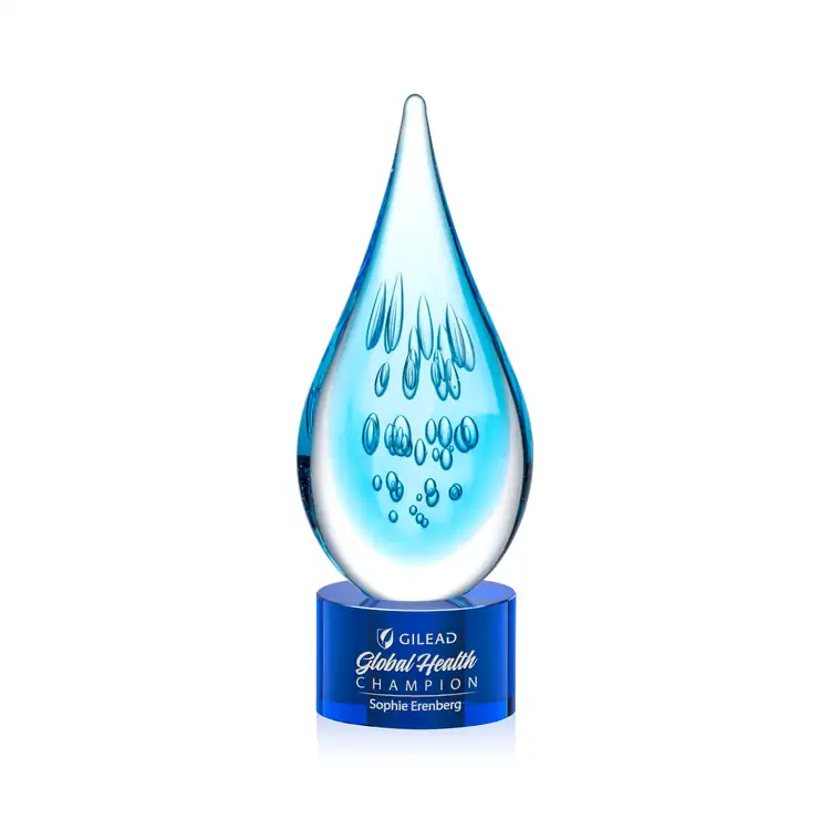 Matrix Award on Coloured Marvel Base - Deep Etch and Print #2