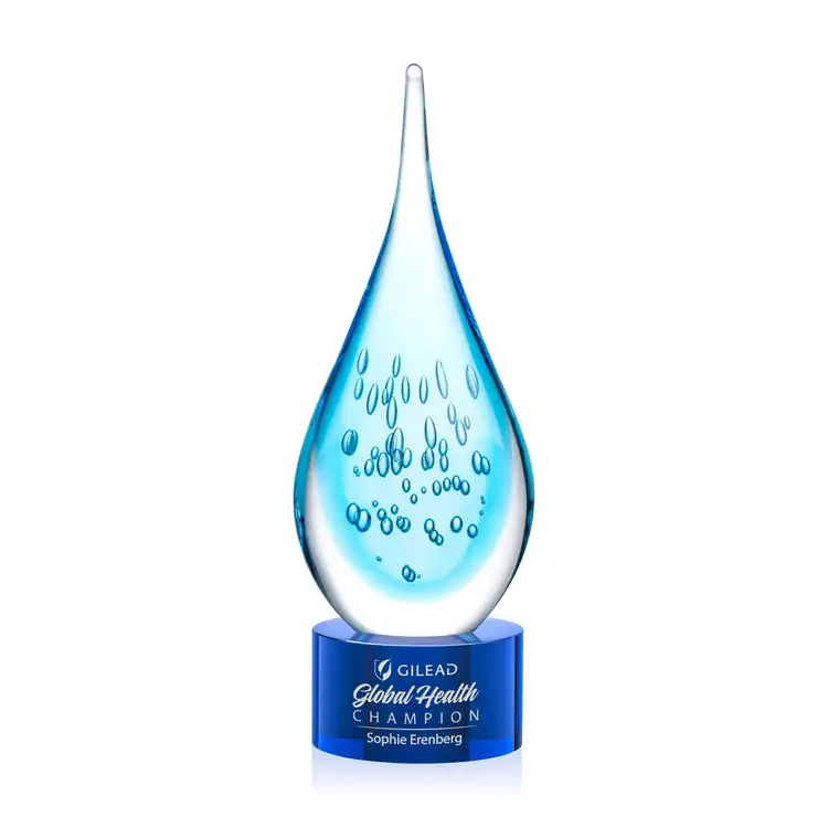 Matrix Award on Coloured Marvel Base - Deep Etch and Print #3