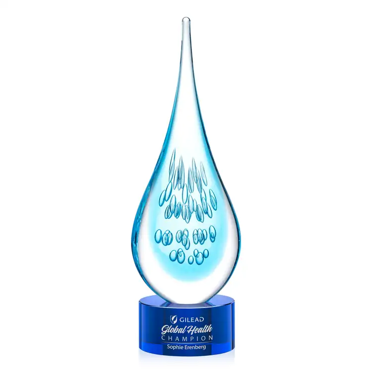 Matrix Award on Coloured Marvel Base - Deep Etch and Print #4