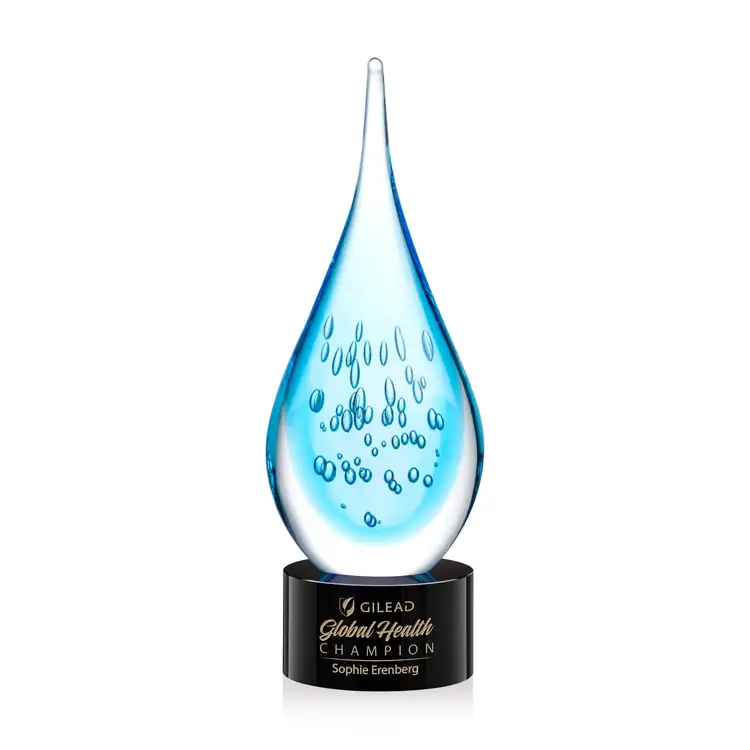 Matrix Award on Coloured Marvel Base - Deep Etch and Print #6