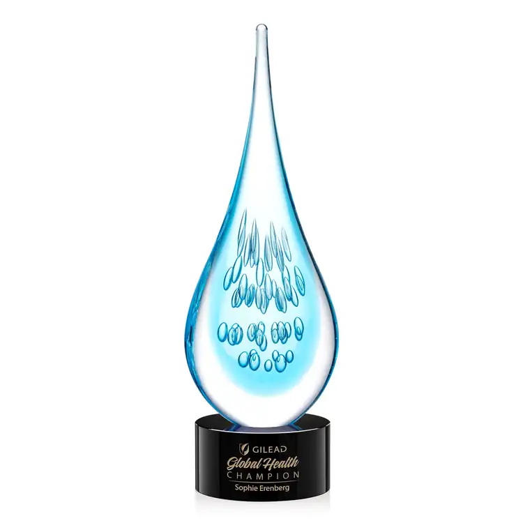 Matrix Award on Coloured Marvel Base - Deep Etch and Print #7