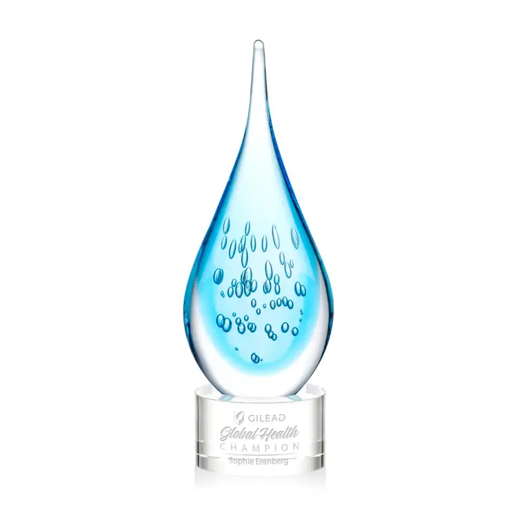 Matrix Award on Clear Marvel Base - Deep Etch #3