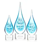 Trophée Matrix sur socle Marvel transparent - Gravure