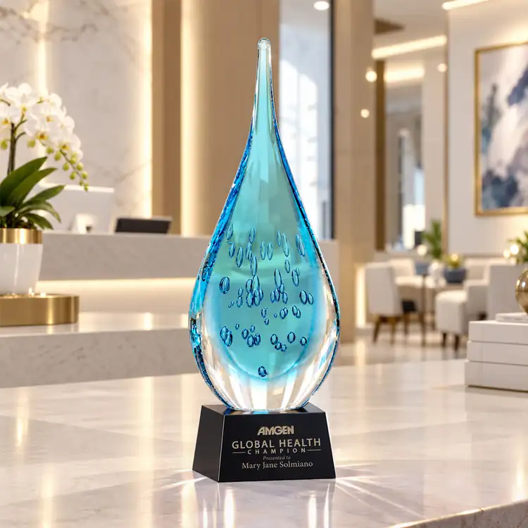 Trophée Matrix sur socle Robson coloré - Gravure et impression #10