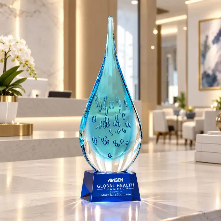 Trophée Matrix sur socle Robson coloré - Gravure et impression #9