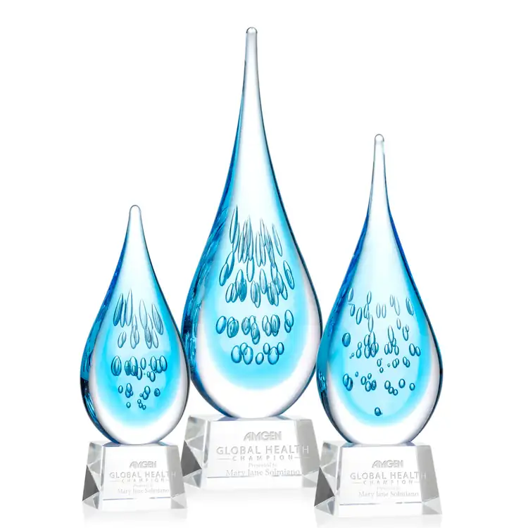Matrix Award on Clear Robson Base - Deep Etch