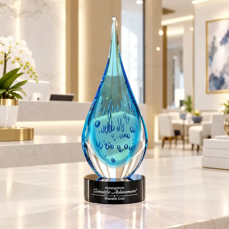 Trophée Matrix sur socle Stanrich coloré - Gravure et impression #10