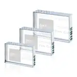 Trophée Maywood autoportant en cristal optique - Gravure
