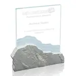 Trophée Mesa en grès et verre Starfire