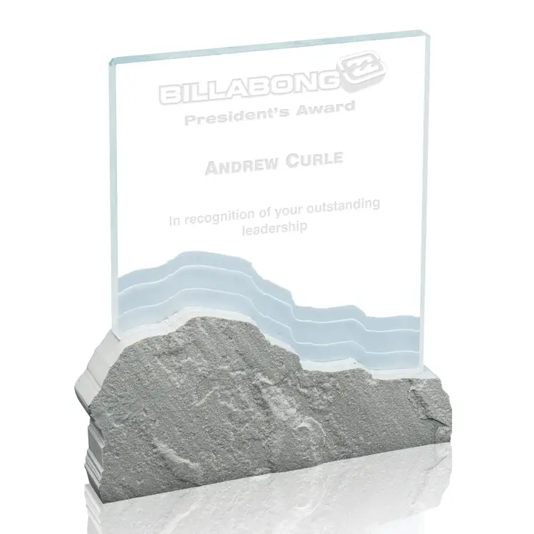 Mesa Sandstone and Starfire Glass Award