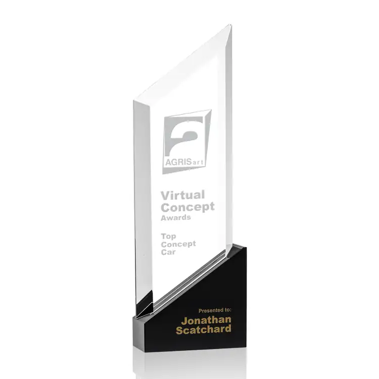 Trophée Michener en cristal optique