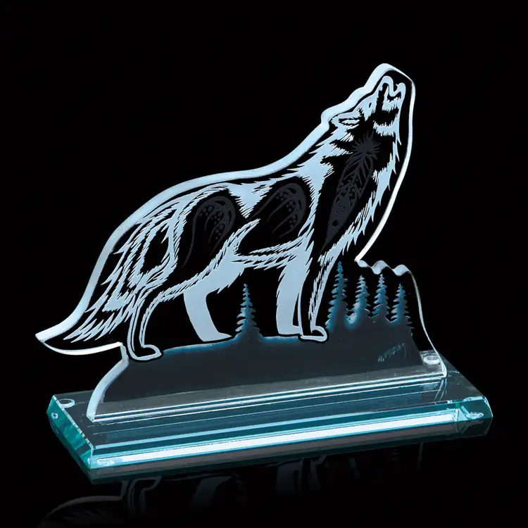 Gordon Fiddler Midnight Song Jade Glass Award