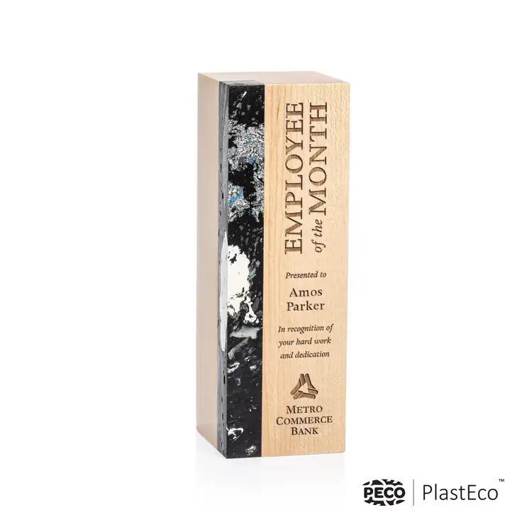 Midori PlastEco Wood Award - Charcoal - Laser Engraved #3