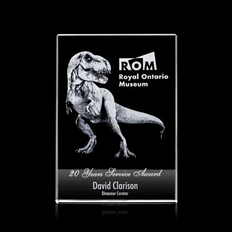 Miranda Optical Crystal Award - 3D Engraving #2