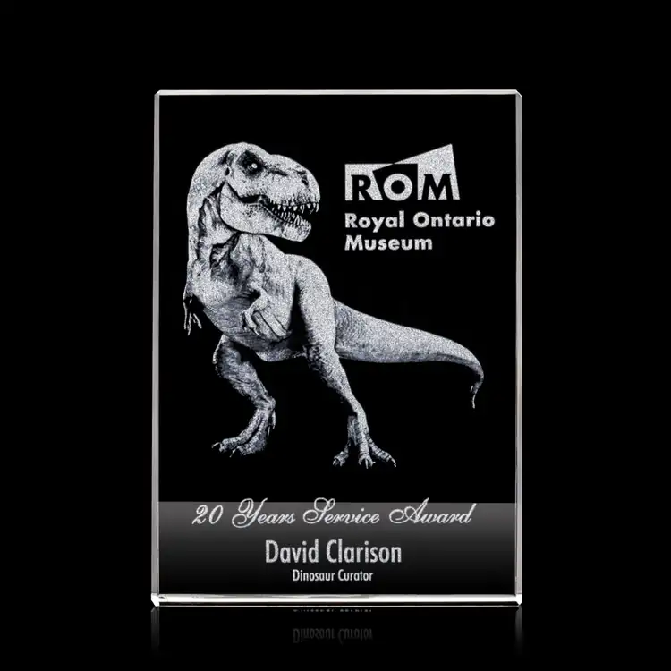 Miranda Optical Crystal Award - 3D Engraving #3