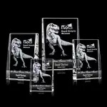 Trophée Miranda en cristal optique - Gravure 3D