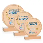Trophée Mulock circulaire en hêtre - Multicolore