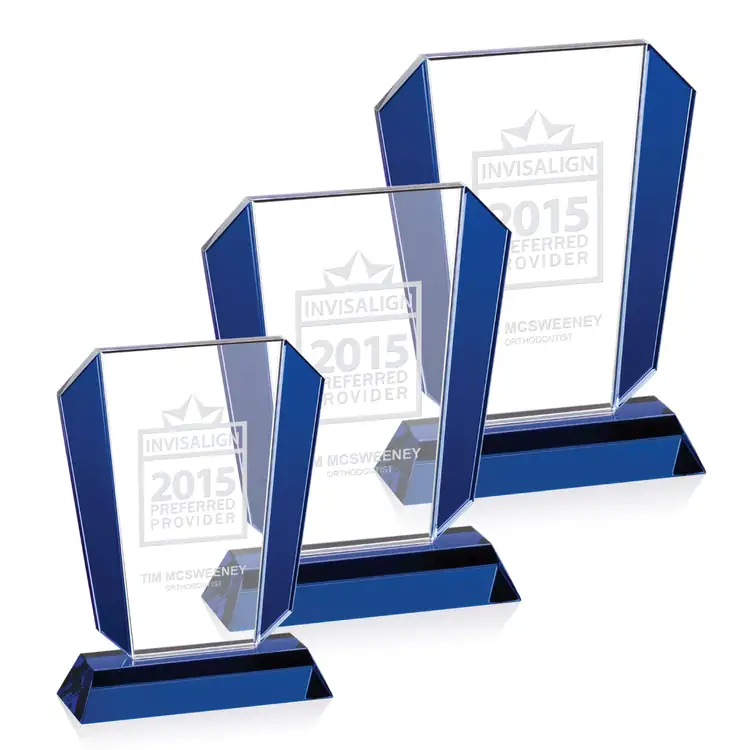 Murdoch Art Deco Optical Crystal Award