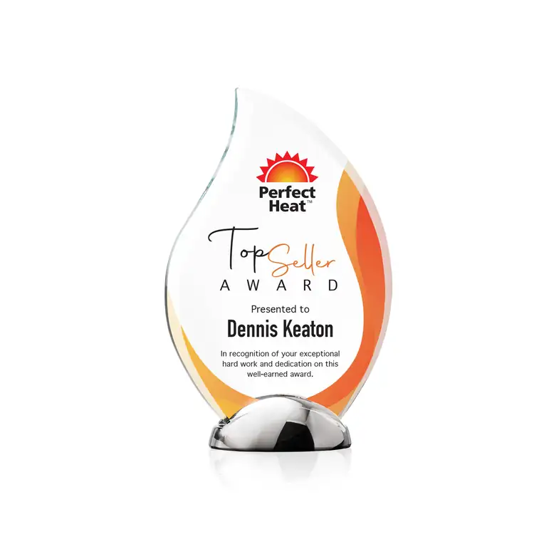 Neskita Flame Crystal Award - Multicolor #2