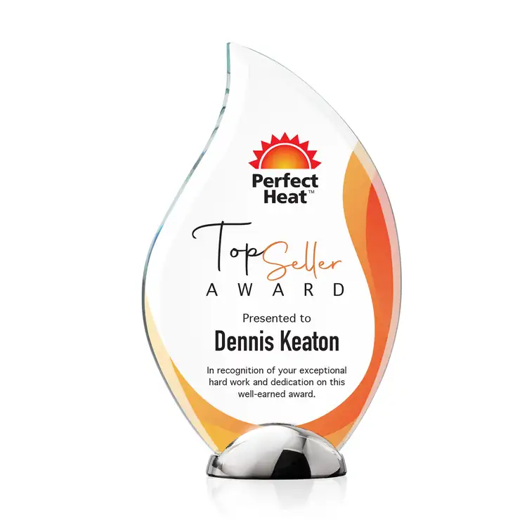 Neskita Flame Crystal Award - Multicolor #4