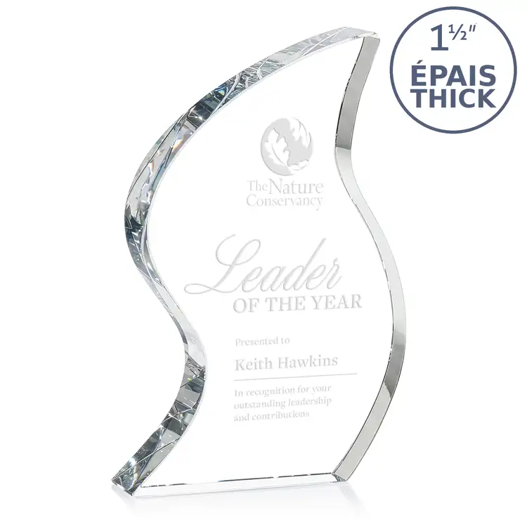 Trophée Nexis en cristal optique - Gravure #4