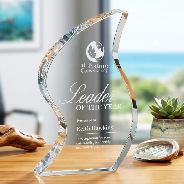 Trophée Nexis en cristal optique - Gravure #5