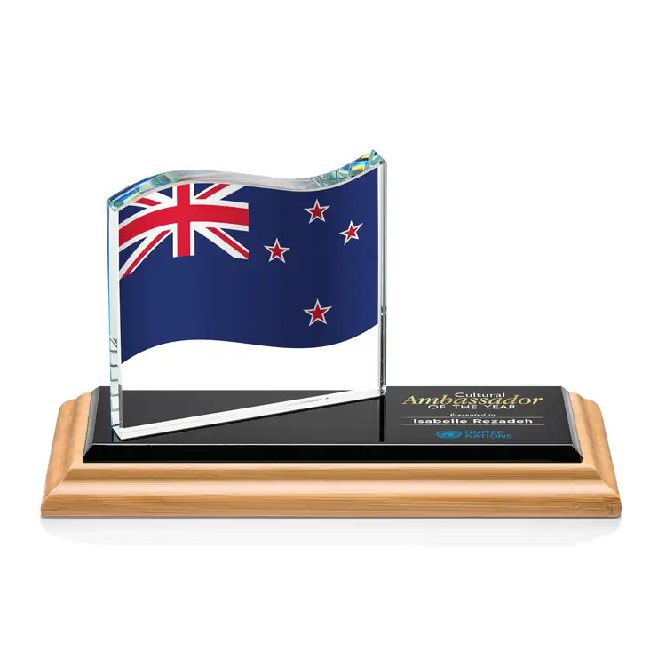 Northam Flag Starfire Crystal Award - Multicolor #10