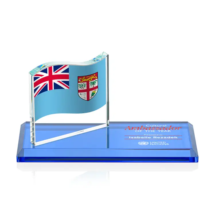 Northam Flag Starfire Crystal Award - Multicolor #6