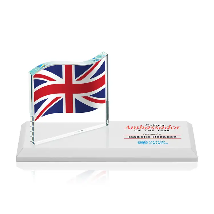 Northam Flag Starfire Crystal Award - Multicolor #7