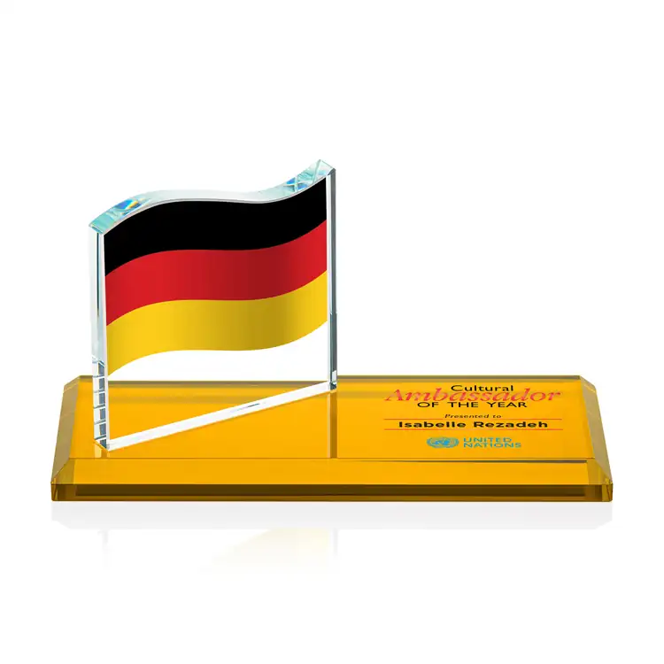 Northam Flag Starfire Crystal Award - Multicolor #8