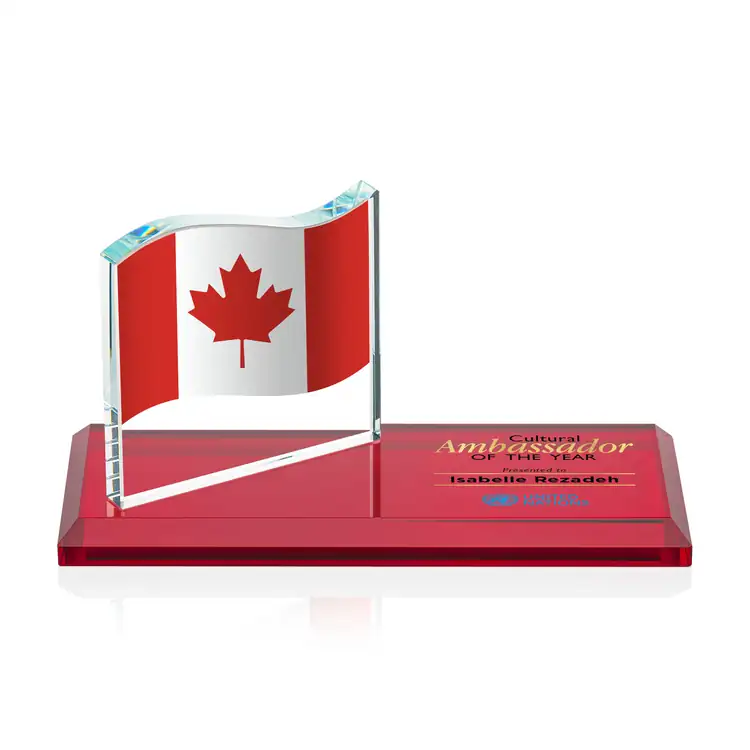 Northam Flag Starfire Crystal Award - Multicolor #9