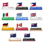 Trophée Northam Flag en cristal Starfire - Multicolore