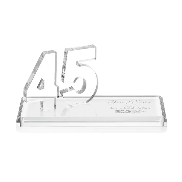 Northam Anniversary Award - Starfire Crystal - Engraved #10