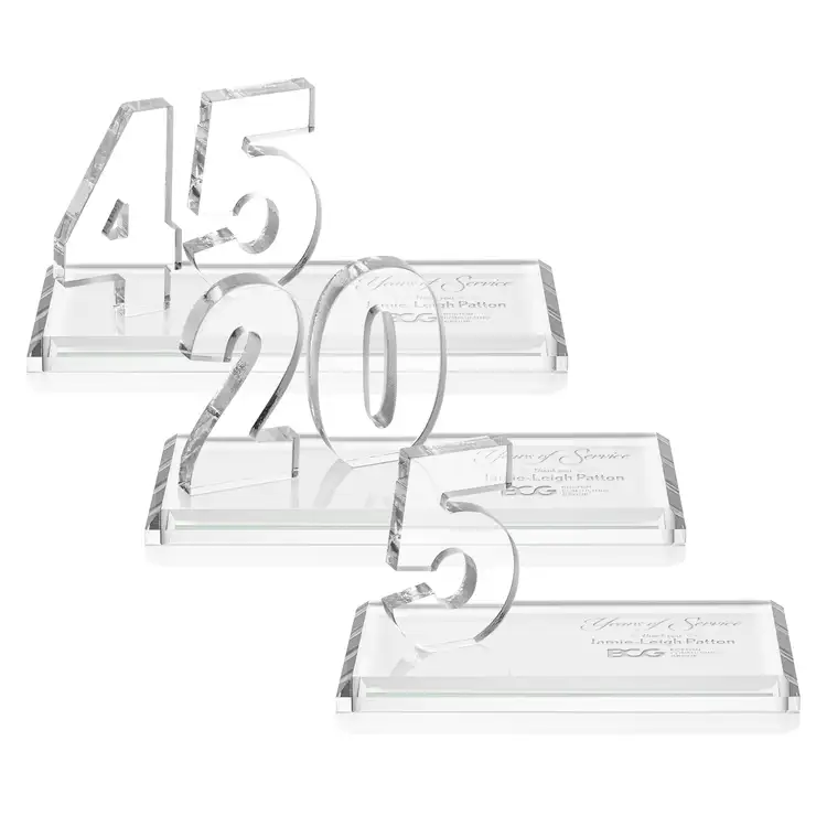 Northam Anniversary Award - Starfire Crystal - Engraved