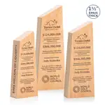 Trophée Nottinghill en hêtre - Gravure