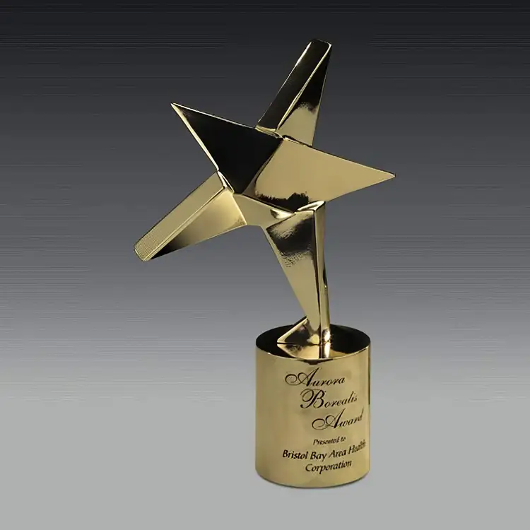 Trophée Nova Star - Doré