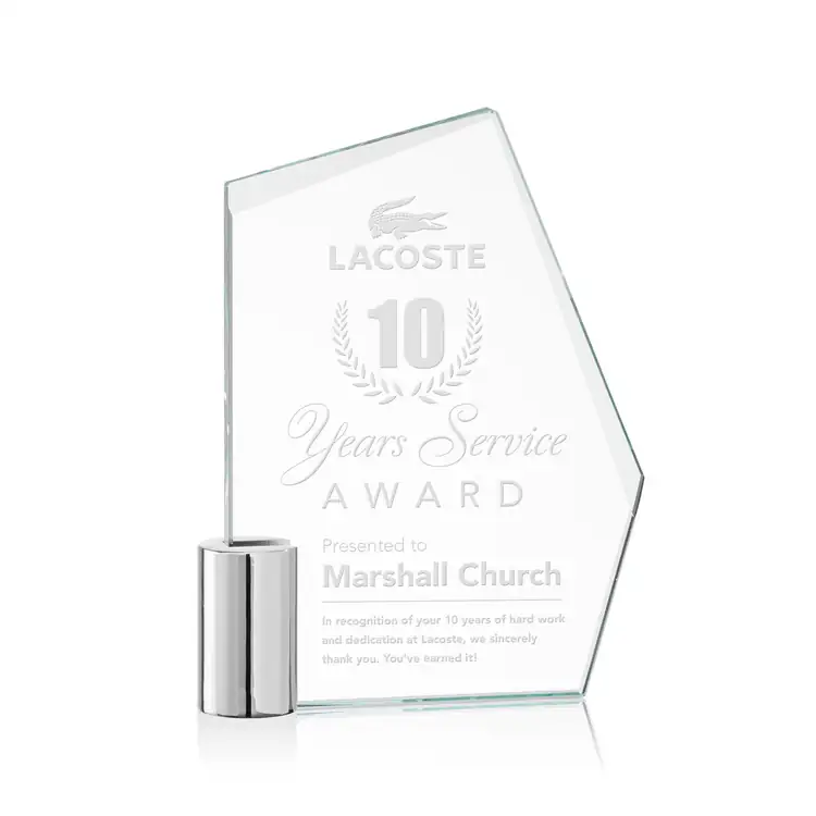 Oklahoma Starfire Crystal Award #3