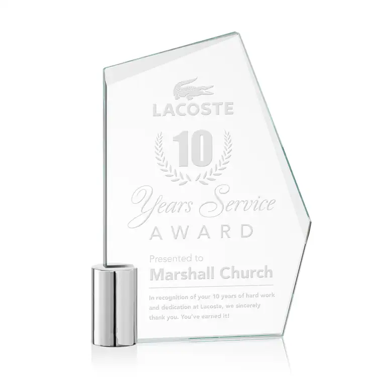 Oklahoma Starfire Crystal Award #4