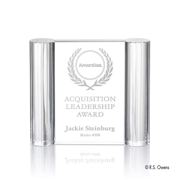 R.S. Owens Opus Optical Crystal Award #2