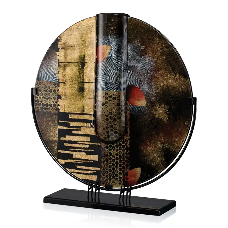Oxford Art Glass Award - Contoured Round