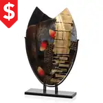 Trophée Oxford en verre d’art - Ovale