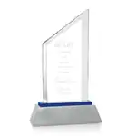 Trophée Parker en cristal Starfire à sommet incliné