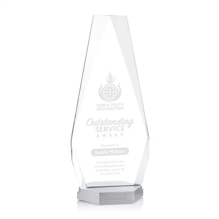 Trophée Paulson en cristal Starfire - Gravure #2