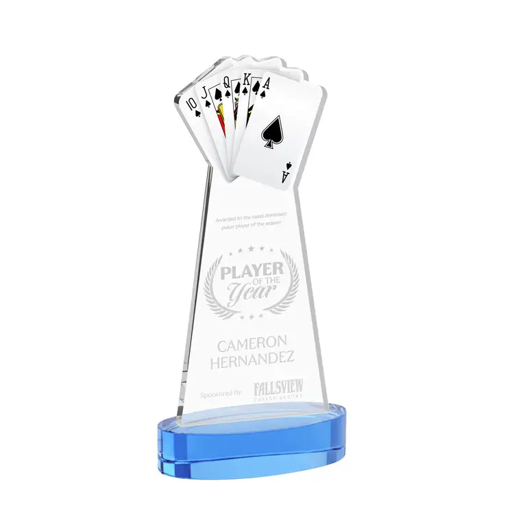 Poker Award on Alberton Base - Deep Etch #23