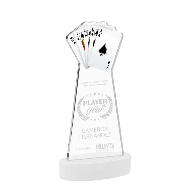 Poker Award on Alberton Base - Deep Etch #26