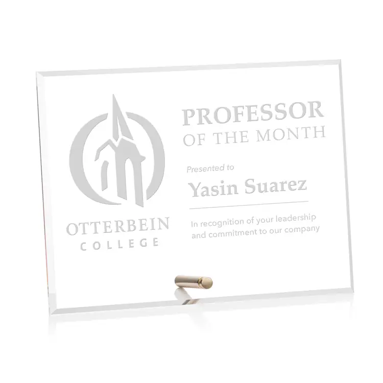 Polaris Acrylic Award - Rectangle (H) - Laser Engraving #2