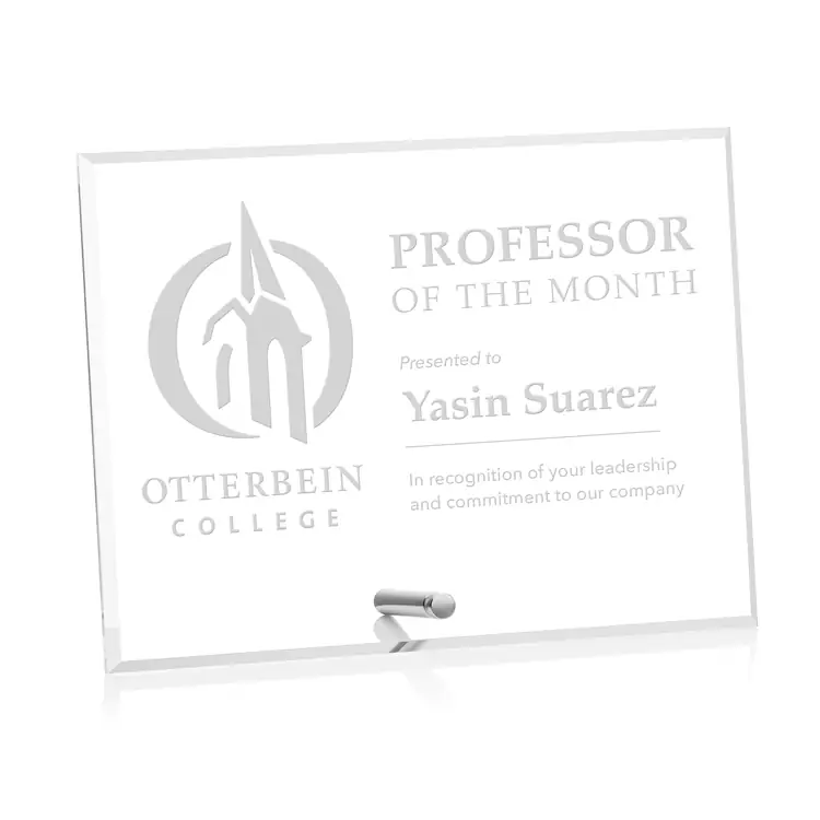 Polaris Acrylic Award - Rectangle (H) - Laser Engraving #3